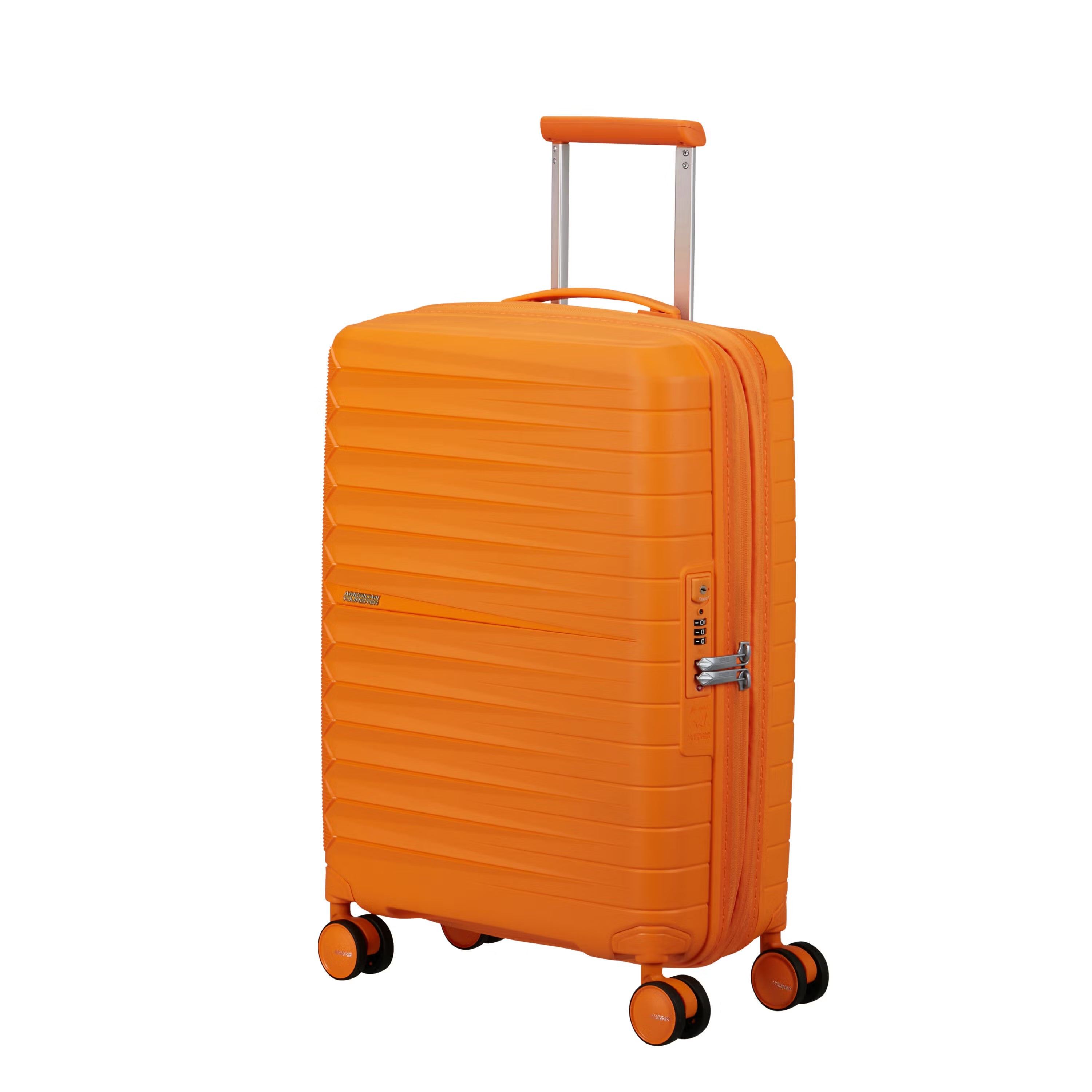 American Tourister Luggage Limited Edition: Radiant Orange American Tourister Fastforward Expandable Spinner Carry-On Luggage