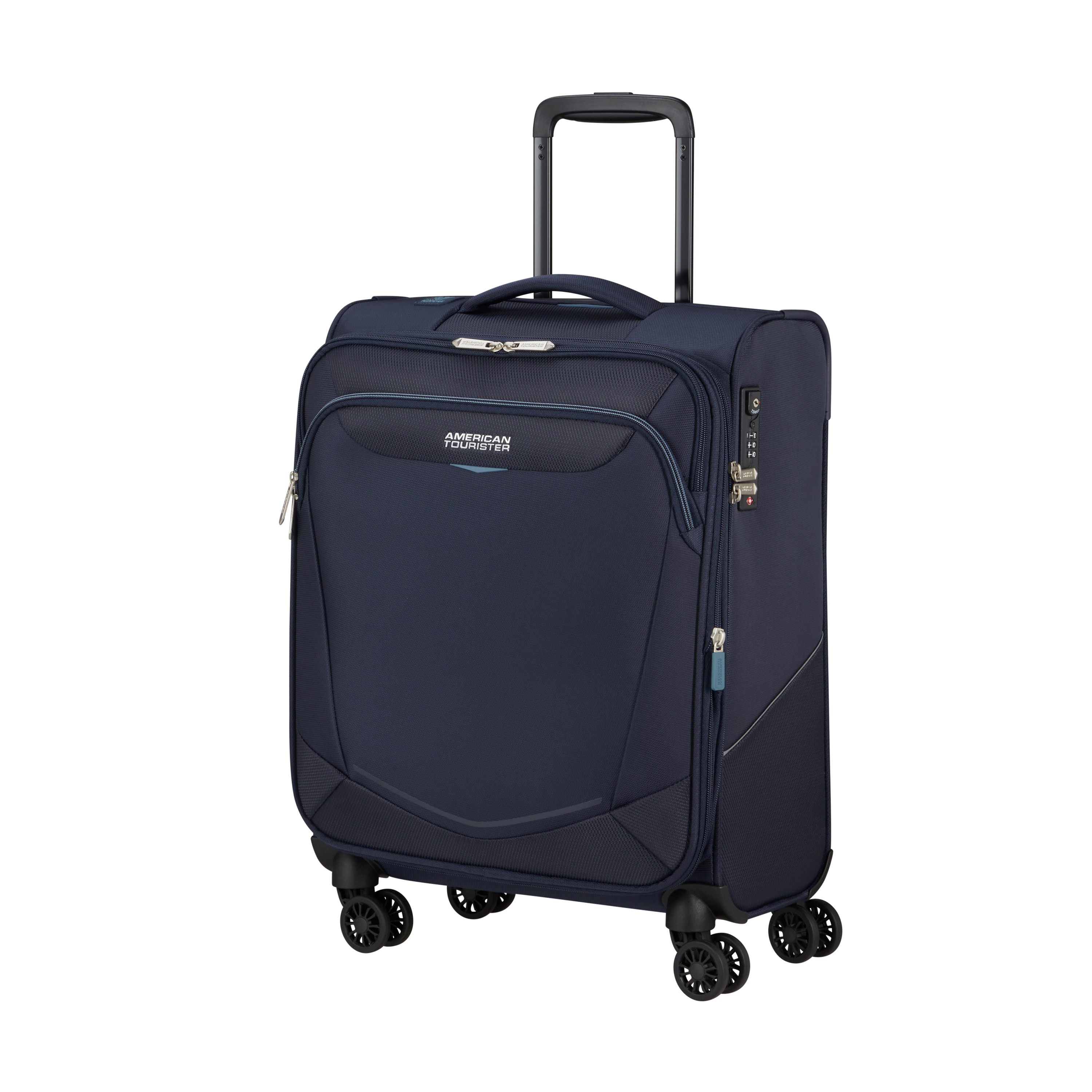 American Tourister Luggage Navy American Tourister Summerride Expandable Spinner Carry-On Luggage