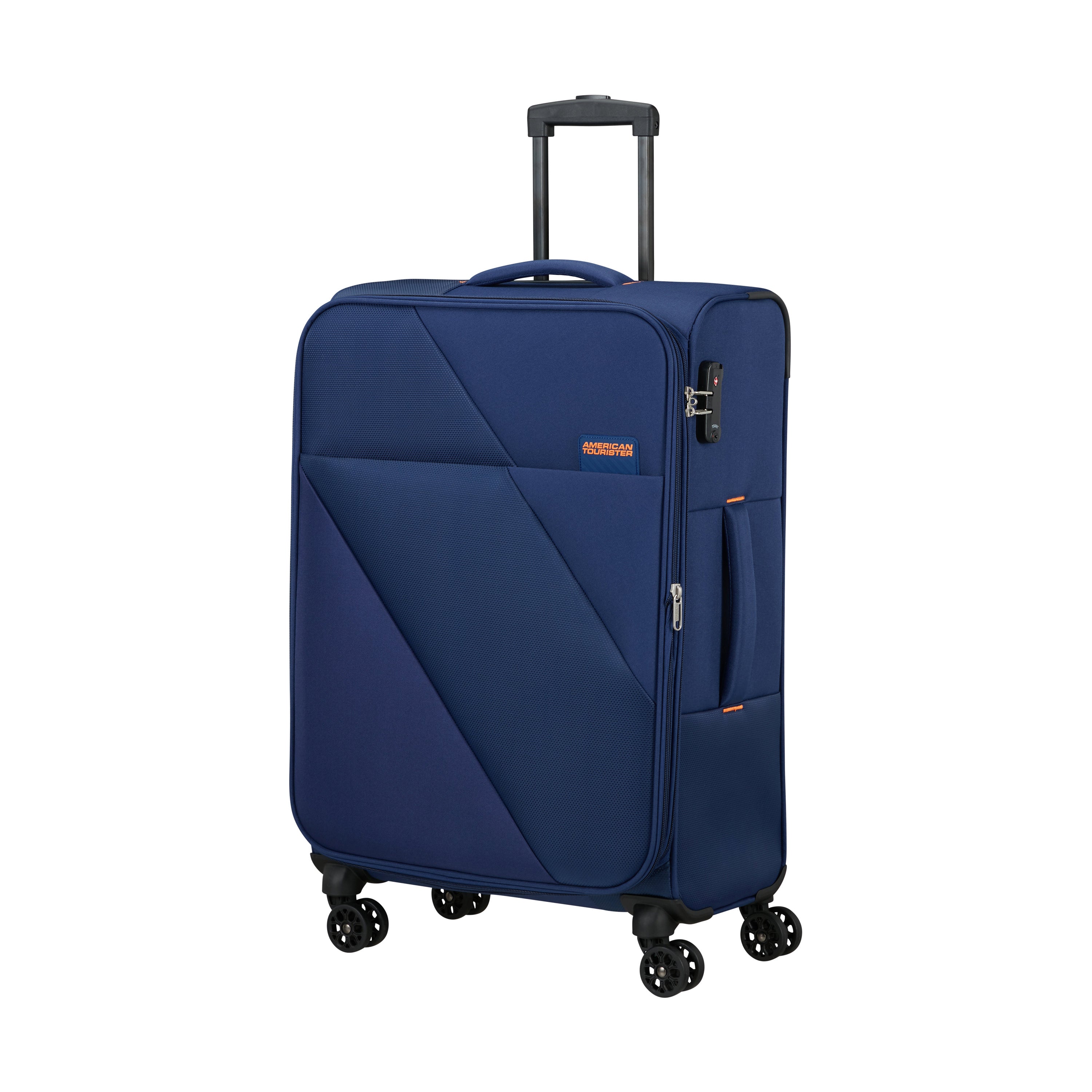 American Tourister Luggage Navy American Tourister Sun Break Expandable Spinner Medium Luggage