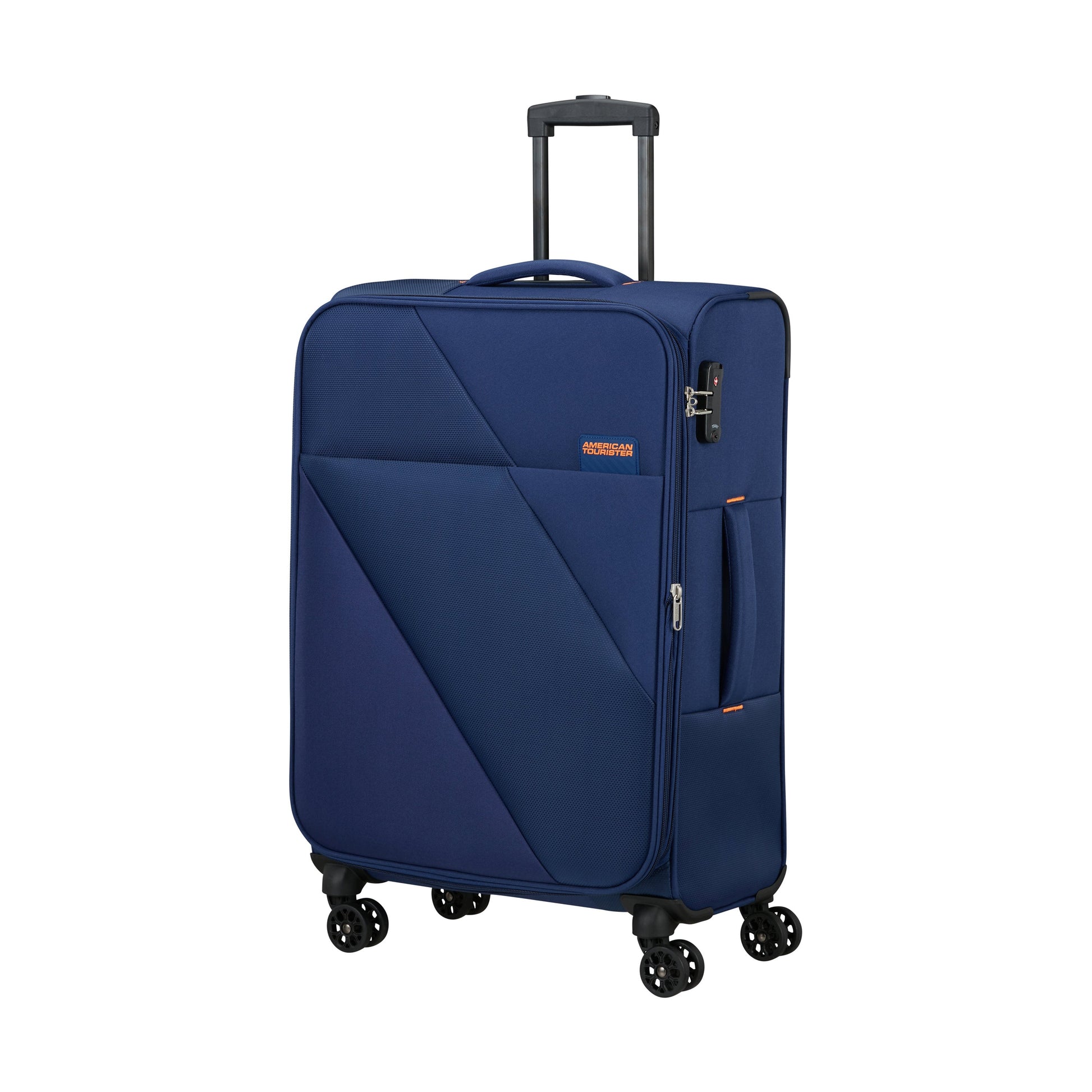 American Tourister Luggage Navy American Tourister Sun Break Expandable Spinner Medium Luggage