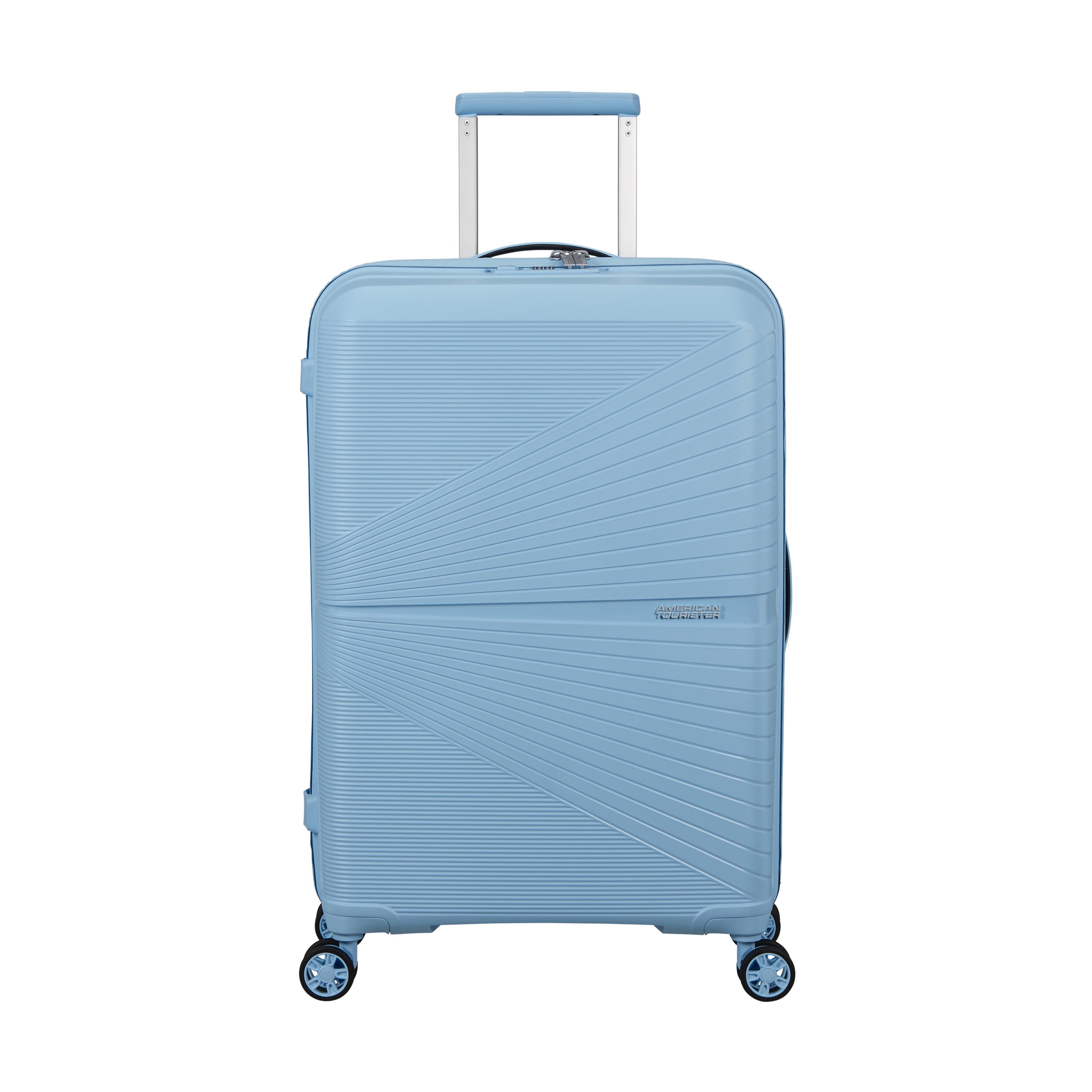 American Tourister Luggage Neptune Blue American Tourister Airconic Spinner Medium Luggage