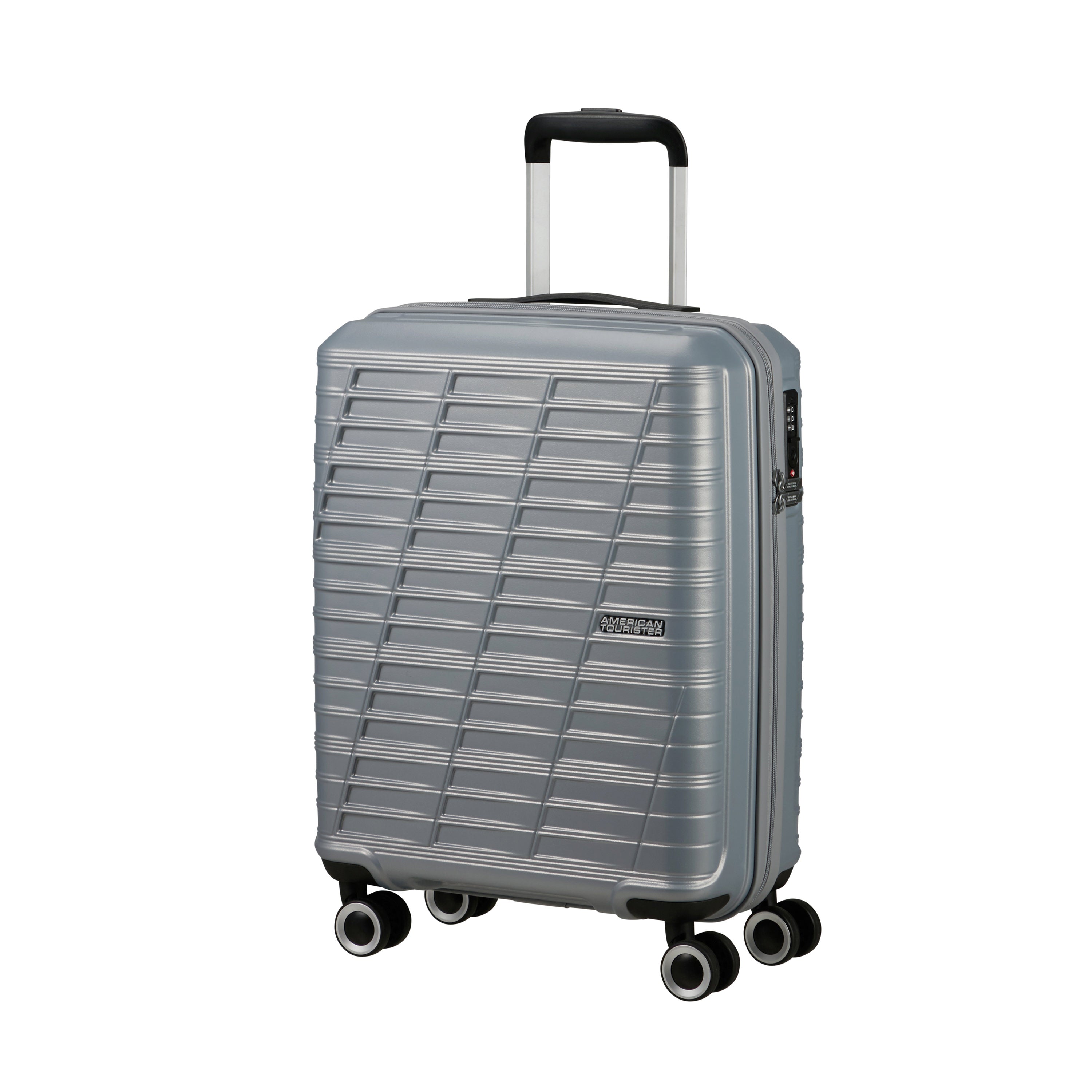 American Tourister Luggage Silver American Tourister Surftime Spinner Carry-On Luggage