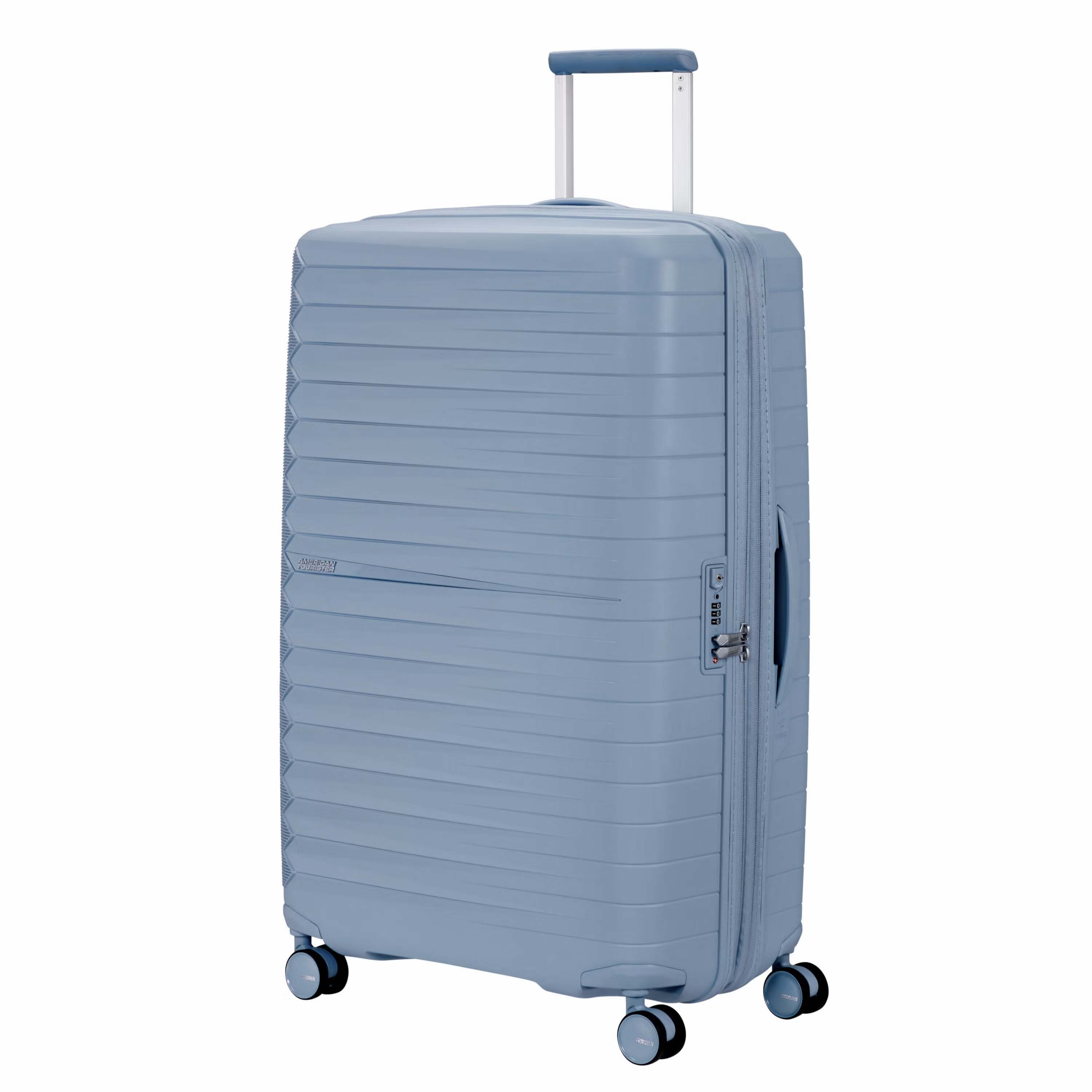 American Tourister Luggage Steel Blue American Tourister Fastforward Expandable Spinner Large Luggage