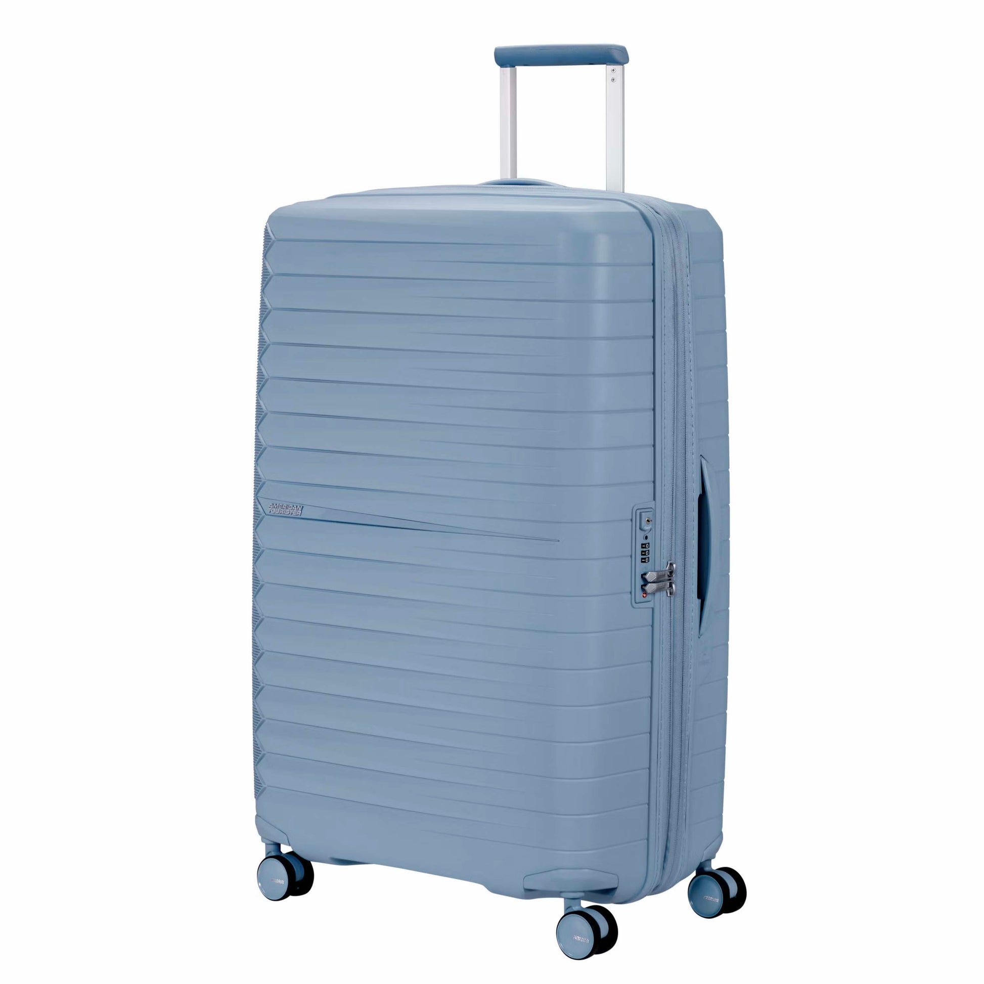 American Tourister Luggage Steel Blue American Tourister Fastforward Expandable Spinner Large Luggage