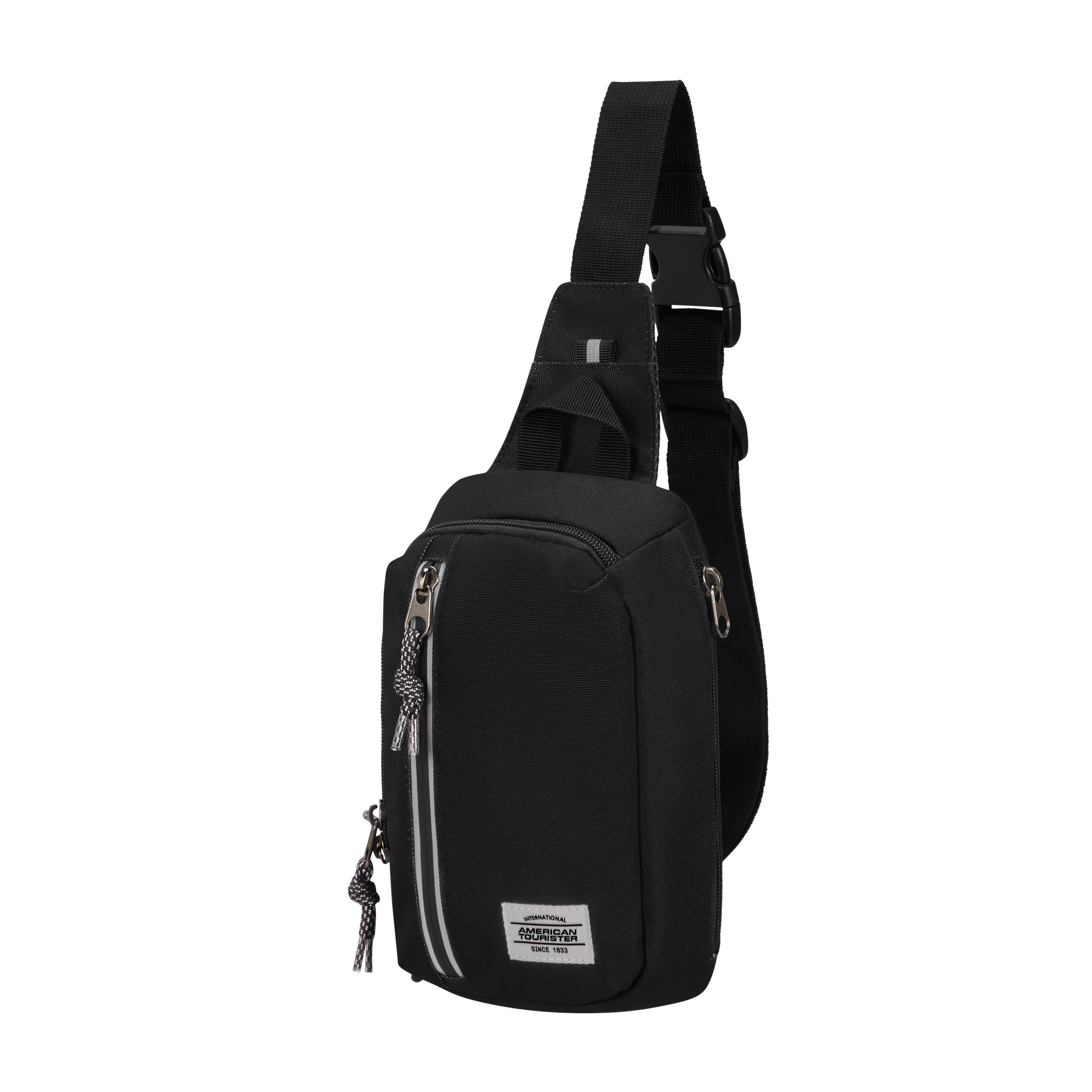 American Tourister Sling Bag Black American Tourister BrightUp Sling Bag