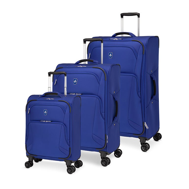 Atlantic Luggage Blue Atlantic Artisan III Spinner 3-Piece Luggage Set