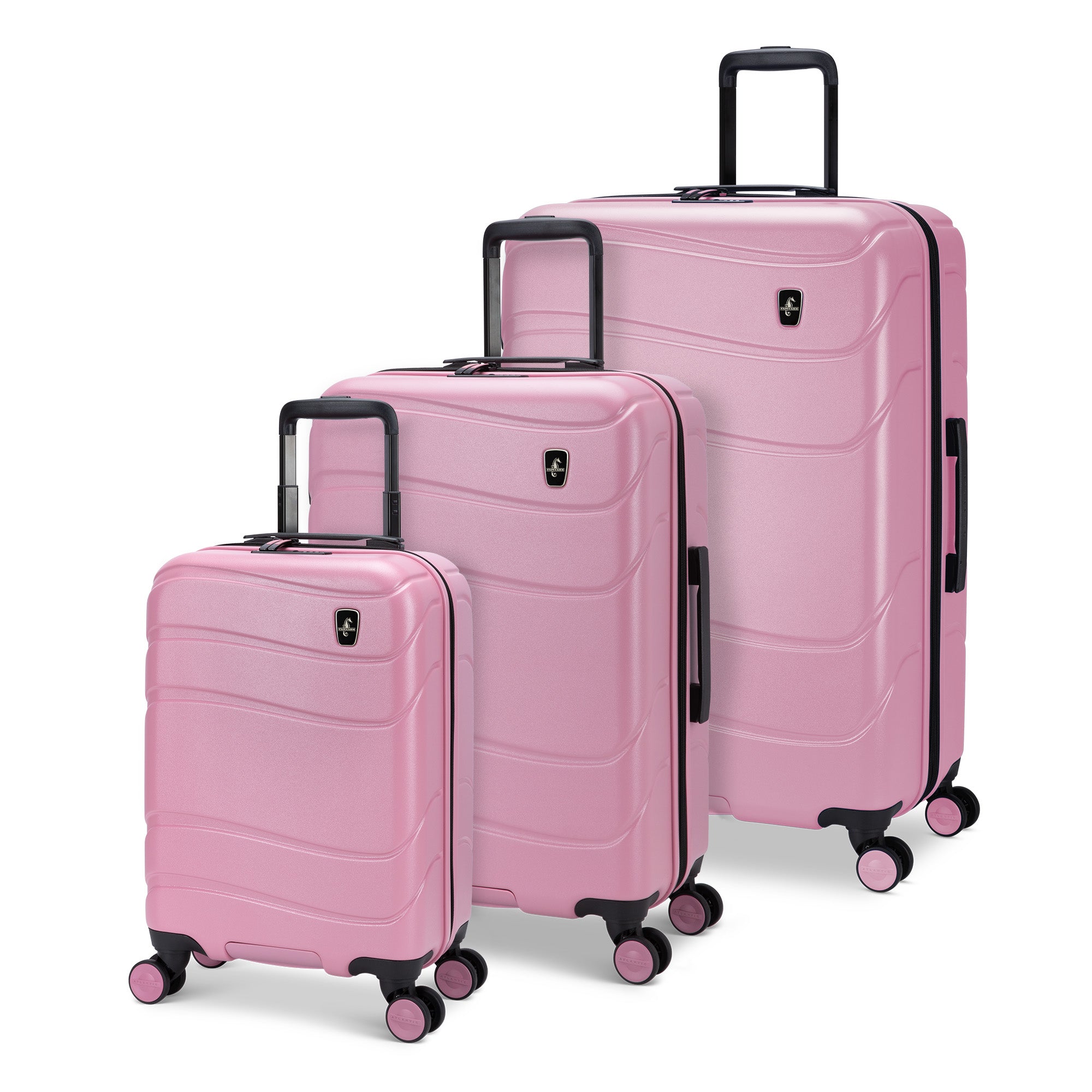 Atlantic Luggage Blush Atlantic Transmarine 3-Piece Luggage Set