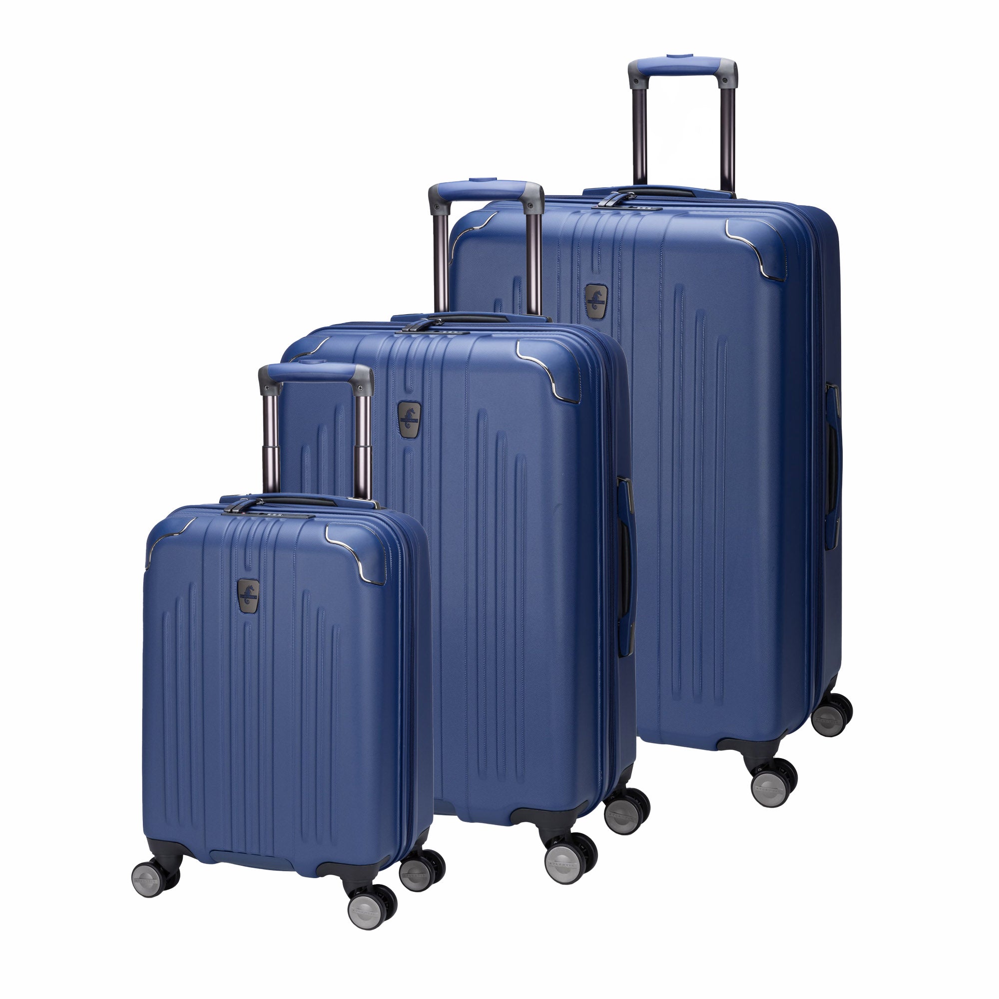 Atlantic Luggage Dark Navy Atlantic Propeller 3-Piece Luggage Set