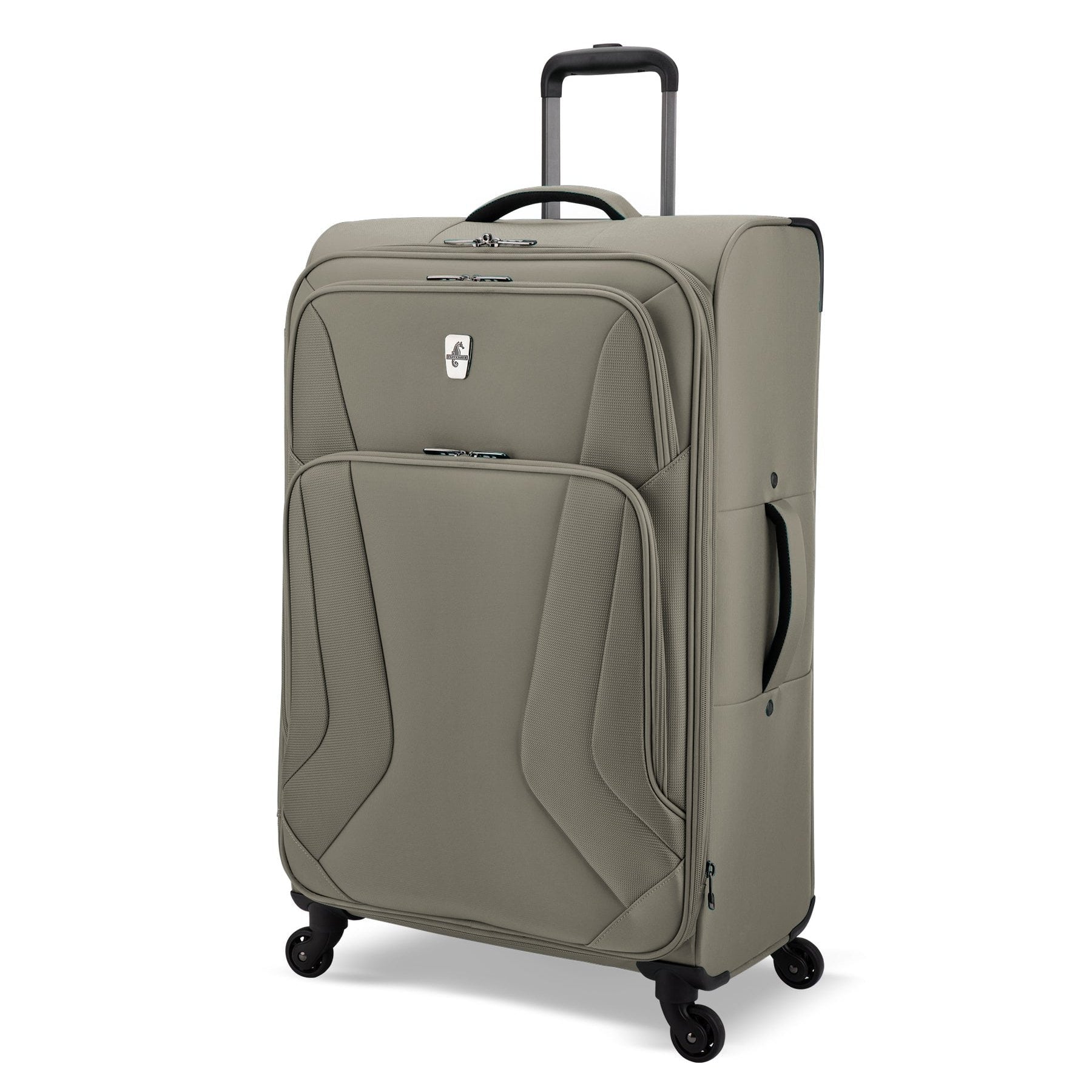 Atlantic Luggage Khaki Atlantic Bavaria Medium Expandable Spinner Luggage