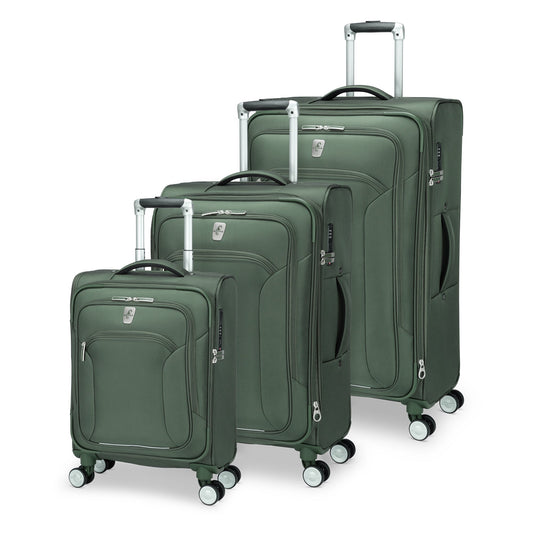 Atlantic Luggage Khaki Atlantic Sailbound 3-Piece Luggage Set