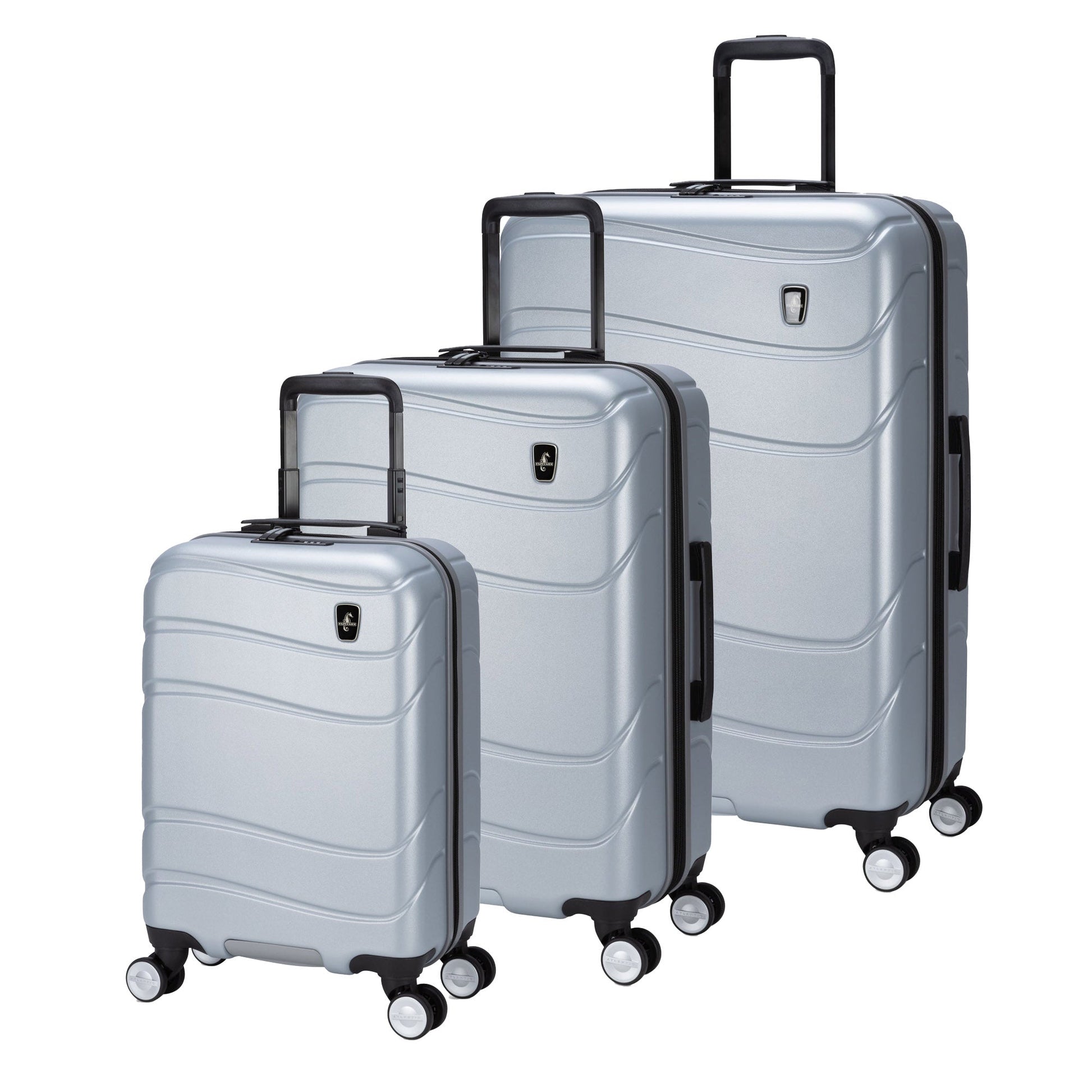 Atlantic Luggage Northern Droplet Atlantic Transmarine 3-Piece Luggage Set