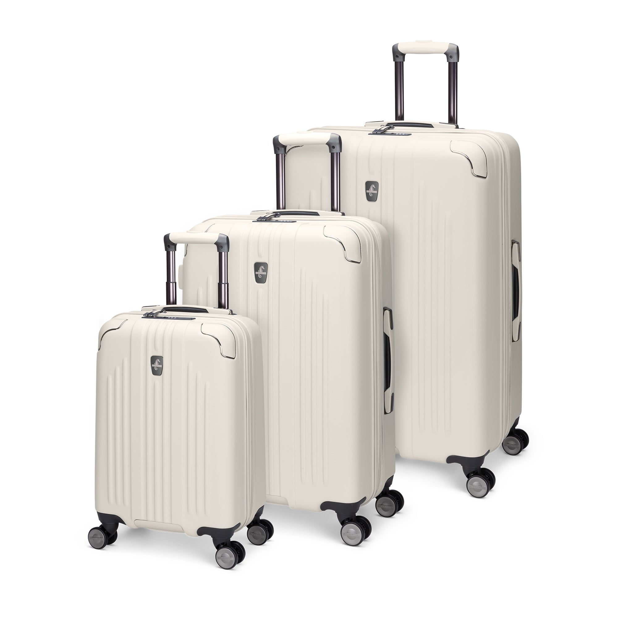 Atlantic Luggage Pumice Stone Atlantic Propeller 3-Piece Luggage Set