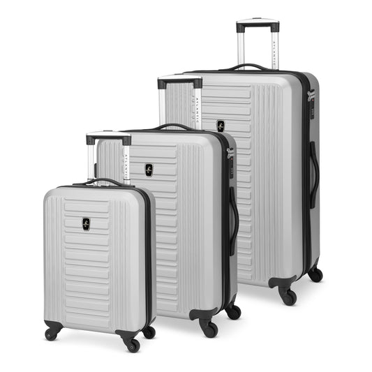Atlantic Luggage Silver Atlantic Acclaim II 3-Piece Luggage Set