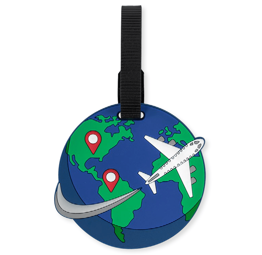 Austin House Travel Accessories Earth Austin House Classic Luggage Tag - Earth
