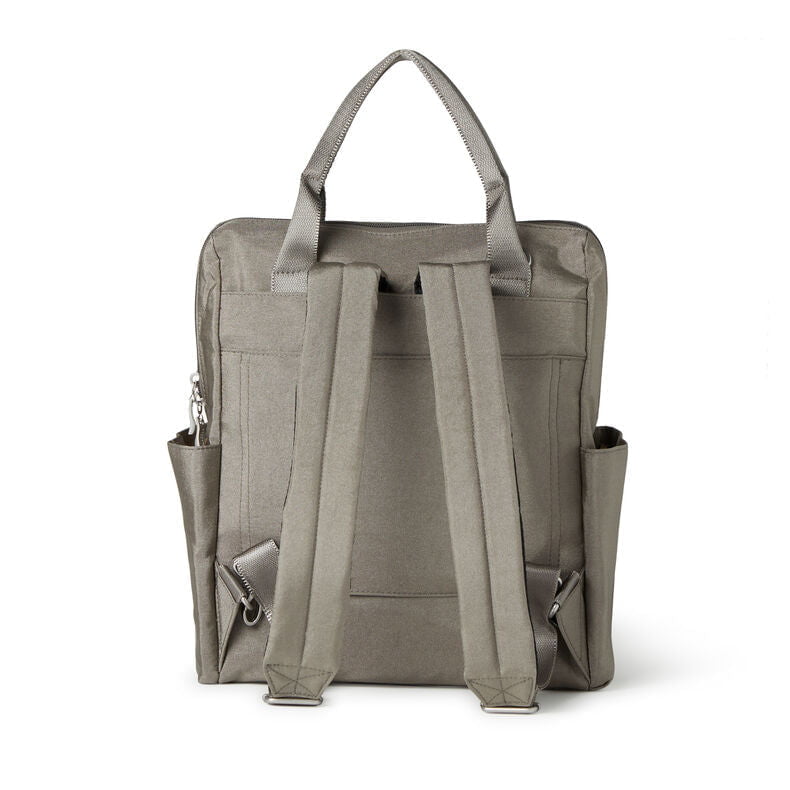Baggallini Backpacks Sterling Shimmer Baggallini Modern Everywhere Laptop Backpack - Sterling Shimmer