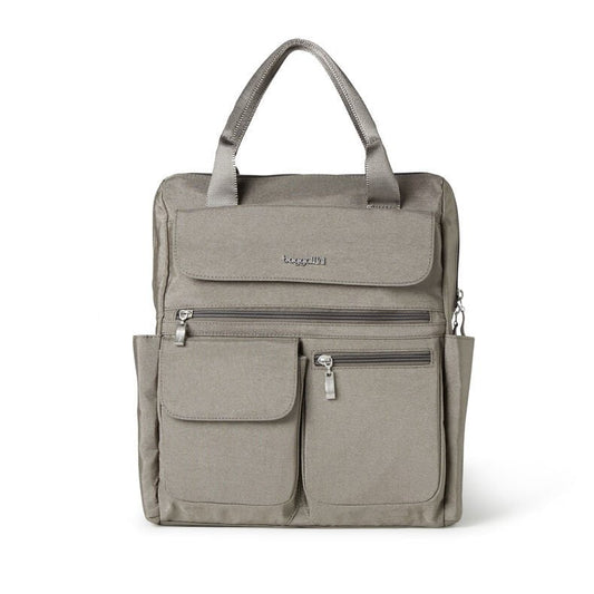 Baggallini Backpacks Sterling Shimmer Baggallini Modern Everywhere Laptop Backpack - Sterling Shimmer