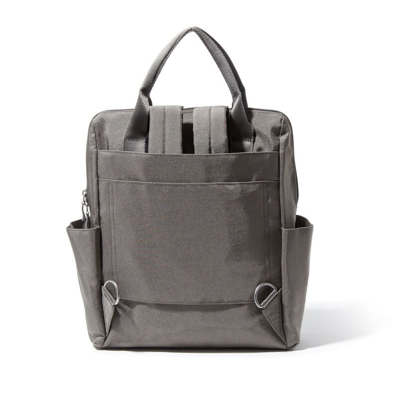 Baggallini Backpacks Sterling Shimmer Baggallini Modern Everywhere Laptop Backpack - Sterling Shimmer