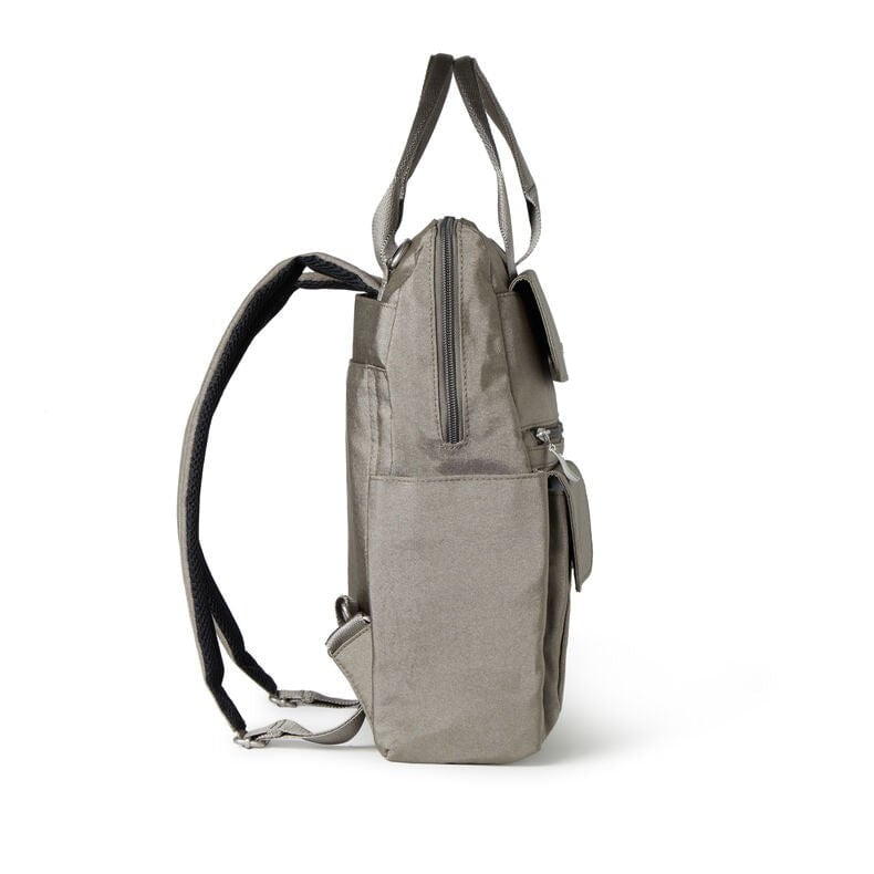 Baggallini Backpacks Sterling Shimmer Baggallini Modern Everywhere Laptop Backpack - Sterling Shimmer