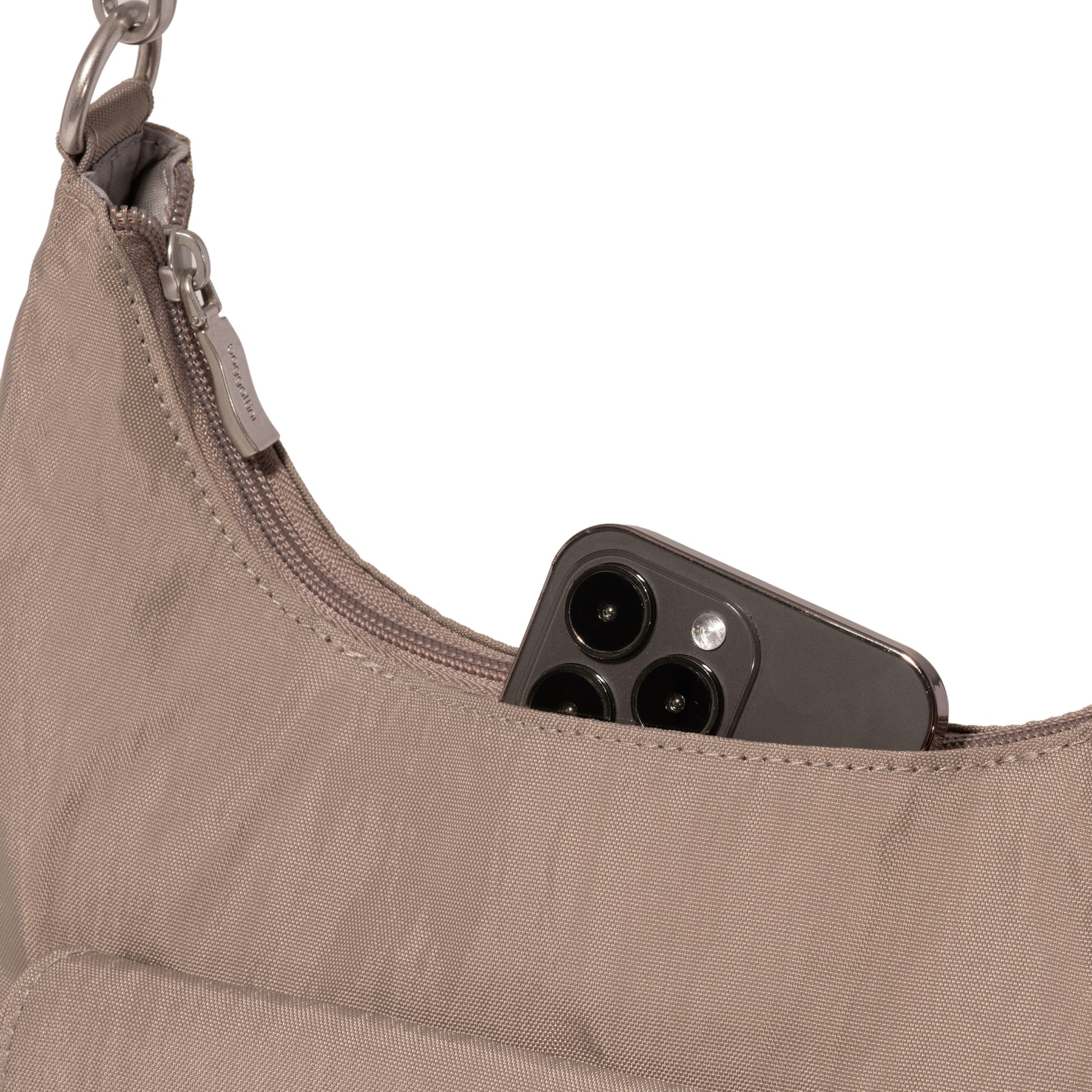 Baggallini Bags Baggallini Coastal Flip Lock Half Moon Bag