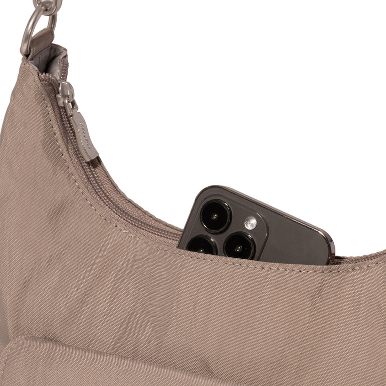 Baggallini Bags Baggallini Coastal Flip Lock Half Moon Bag
