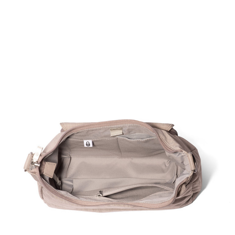Baggallini Bags Baggallini Coastal Flip Lock Half Moon Bag