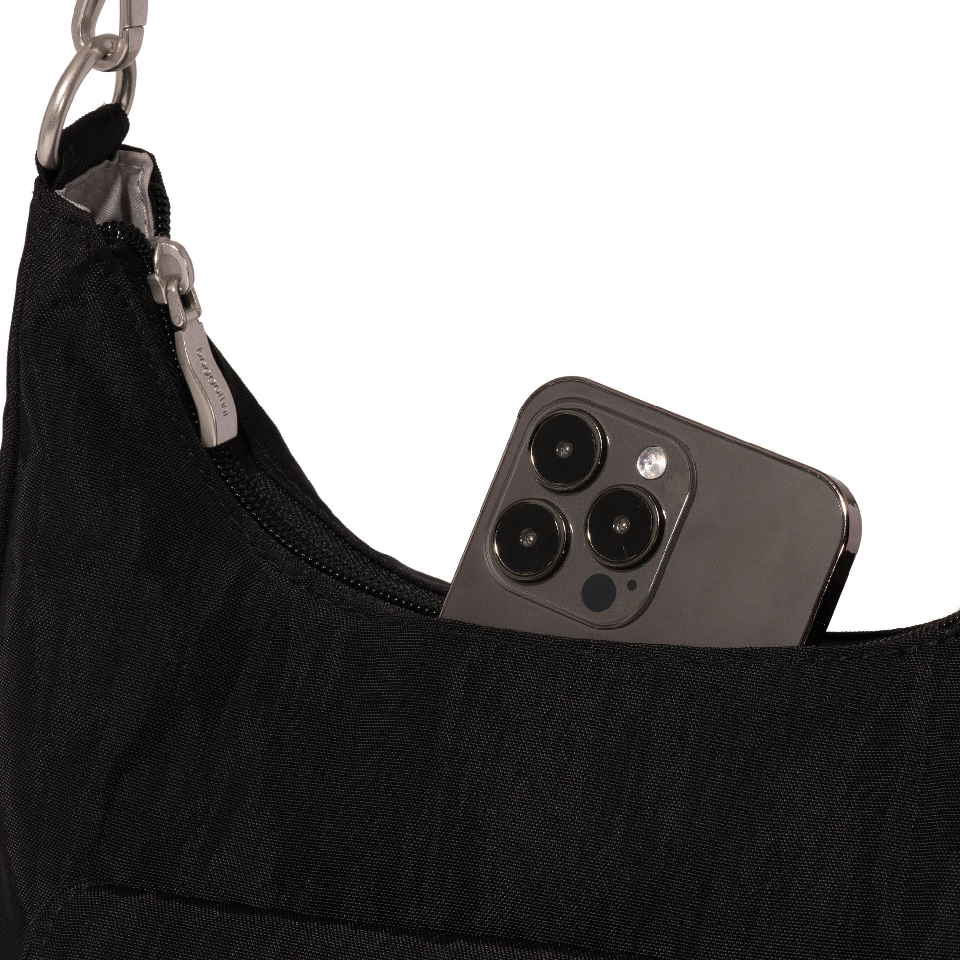 Baggallini Bags Baggallini Coastal Flip Lock Half Moon Bag