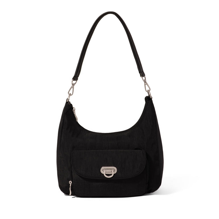 Baggallini Bags Baggallini Coastal Flip Lock Half Moon Bag