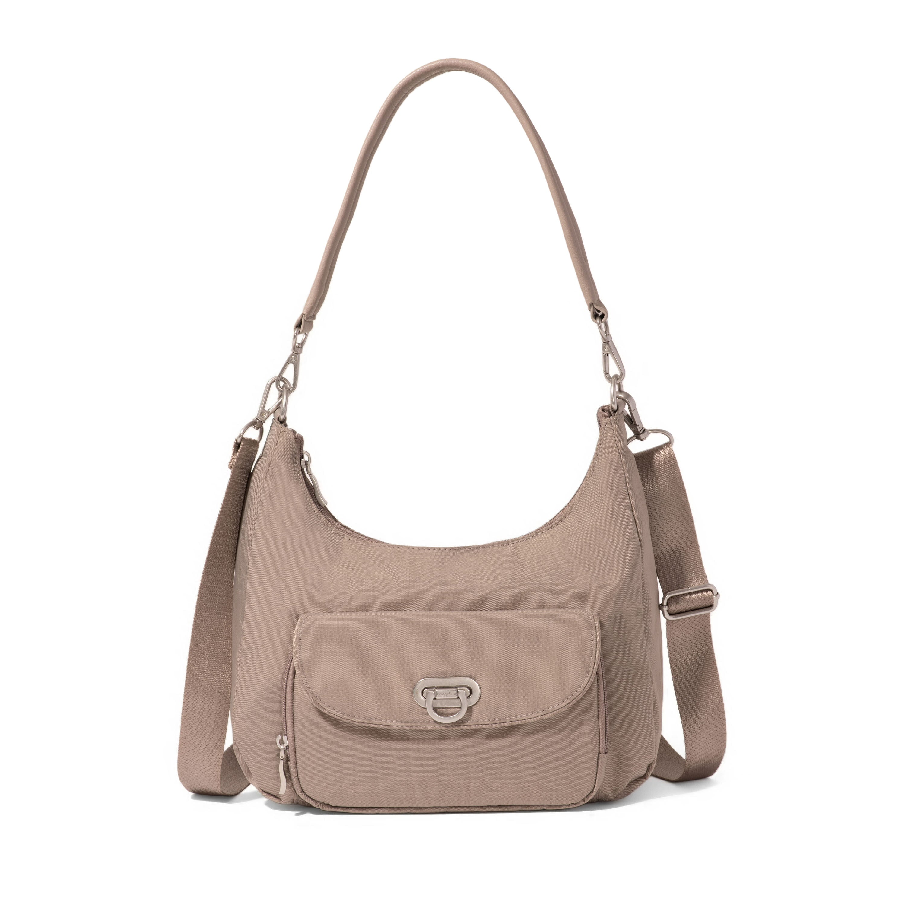 Baggallini Bags Moonrock Baggallini Coastal Flip Lock Half Moon Bag