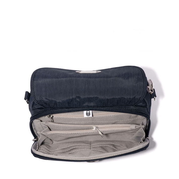 Baggallini Cross-Body Bag Baggallini Coastal Flip Lock Camera Bag Crossbody