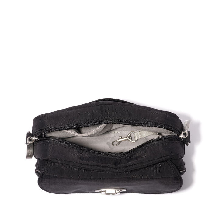 Baggallini Cross-Body Bag Baggallini Coastal Flip Lock Camera Bag Crossbody