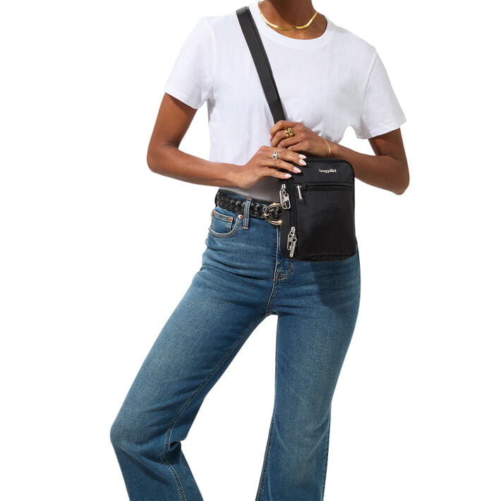 Baggallini Cross-Body Bag Baggallini Securtex Anti-Theft Mini Everything Crossbody Bag