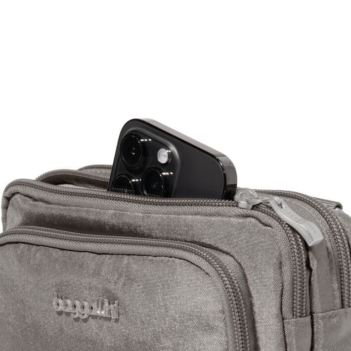 Baggallini Cross-Body Bag Baggallini Trifecta Wallet RFID Crossbody