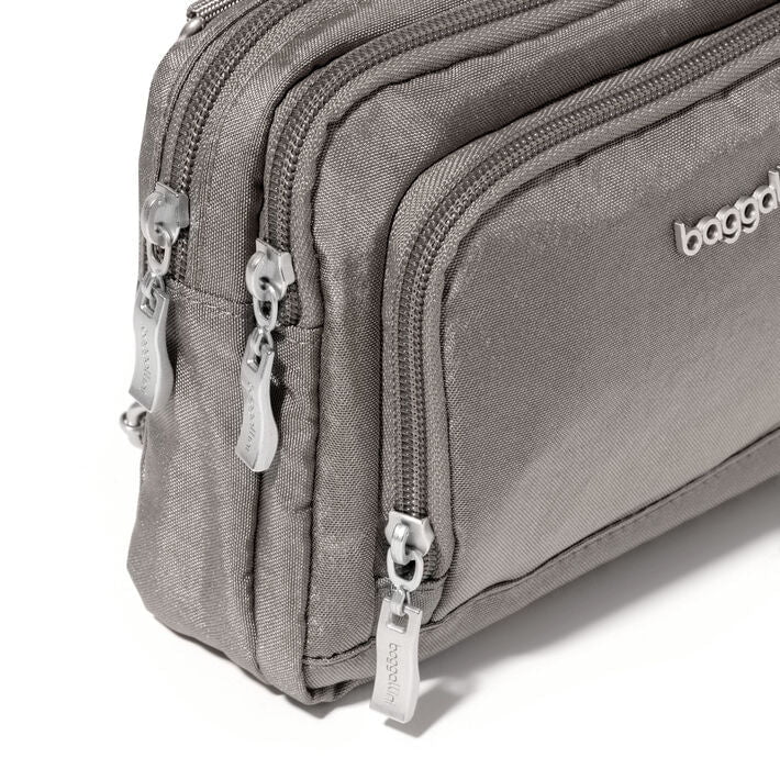 Baggallini Cross-Body Bag Baggallini Trifecta Wallet RFID Crossbody