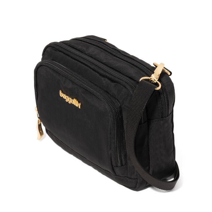 Baggallini Cross-Body Bag Baggallini Trifecta Wallet RFID Crossbody