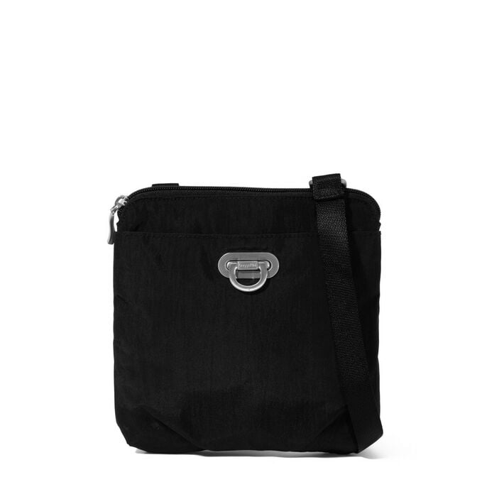 Baggallini Cross-Body Bag Black Baggallini Coastal Flip Lock Mini Crossbody