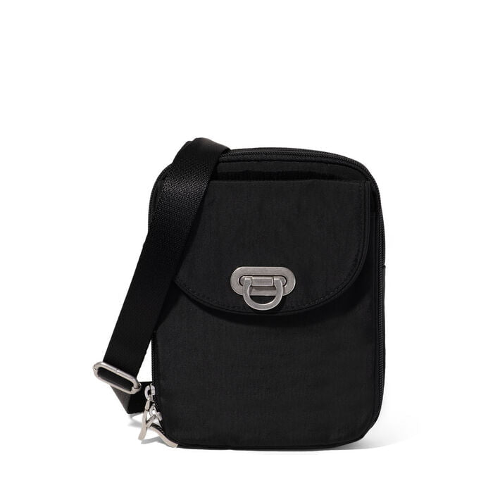 Baggallini Cross-Body Bag Black Baggallini Coastal Flip Lock Venture Crossbody