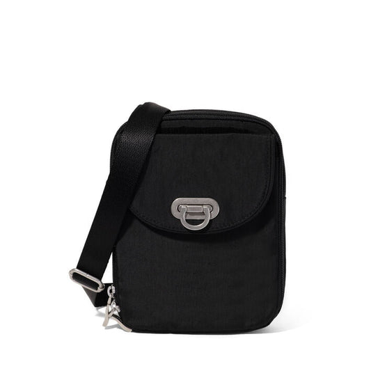 Baggallini Cross-Body Bag Black Baggallini Coastal Flip Lock Venture Crossbody