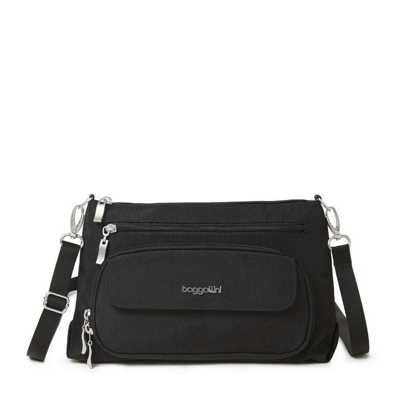 Baggallini Cross-Body Bag Black Baggallini Legacy Original RFID Everyday Crossbody Bag