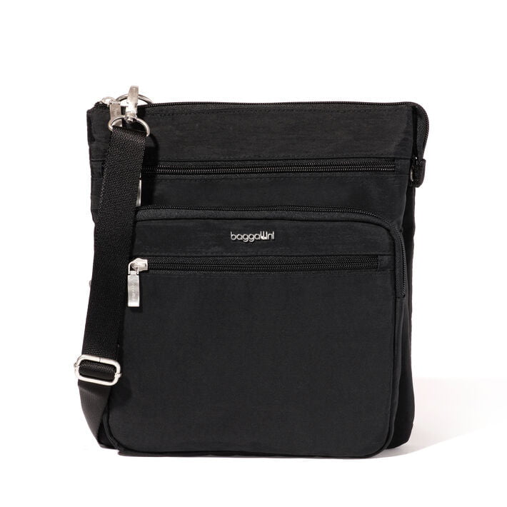 Baggallini Cross-Body Bag Black Baggallini Out And About Crossbody