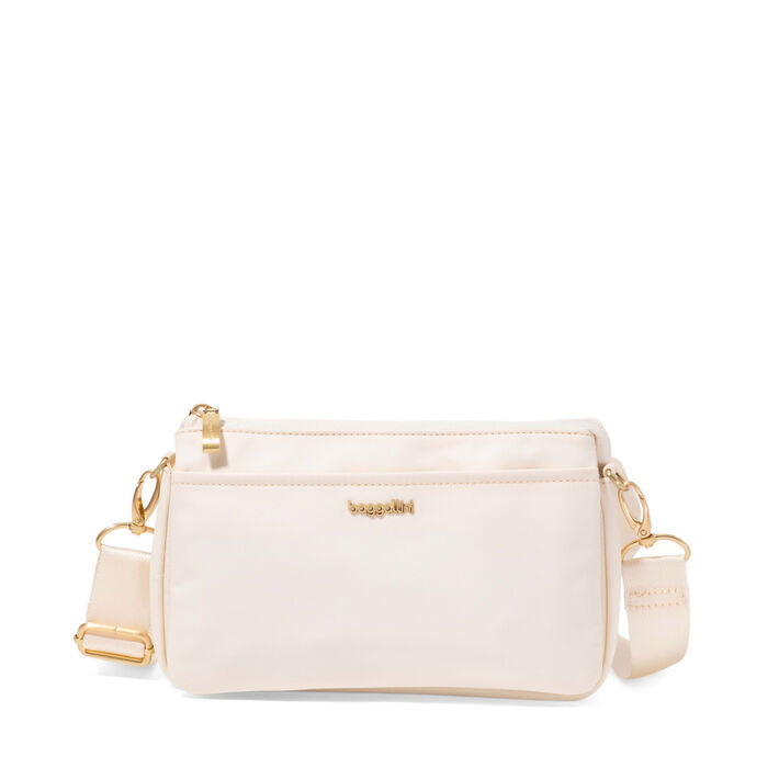 Baggallini Cross-Body Bag Coconut Twill Baggallini Perry Crossbody