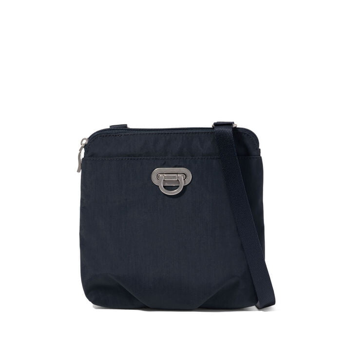 Baggallini Cross-Body Bag French Navy Baggallini Coastal Flip Lock Mini Crossbody