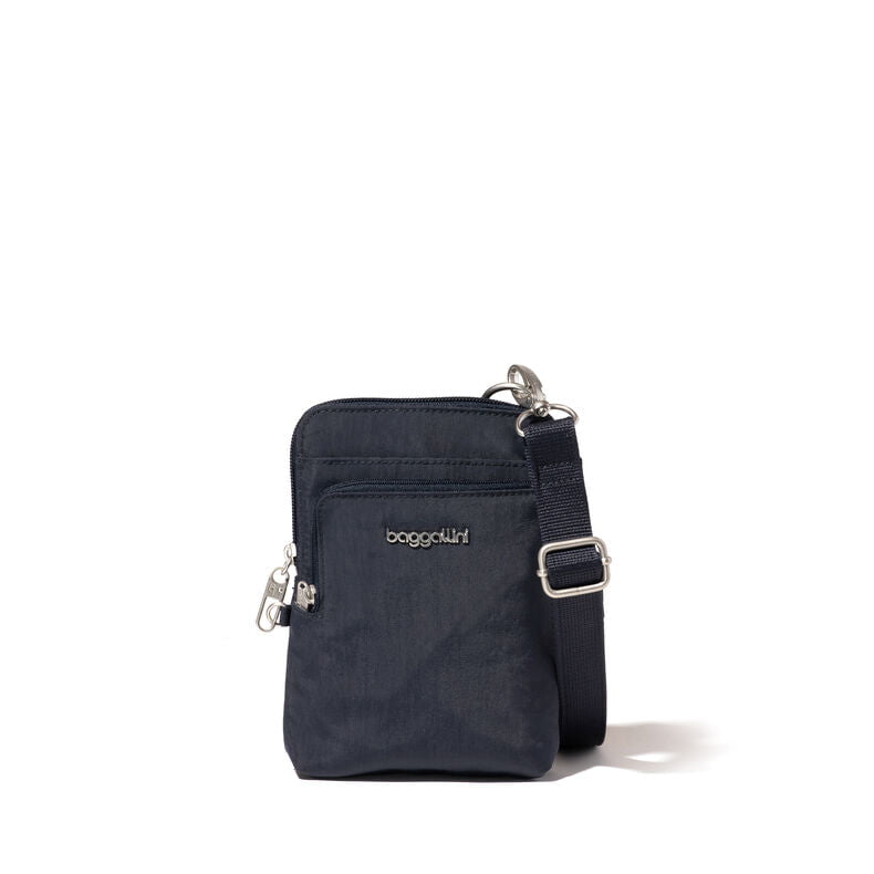 Baggallini Cross-Body Bag French Navy Baggallini Securtex Anti-Theft Activity Crossbody Bag