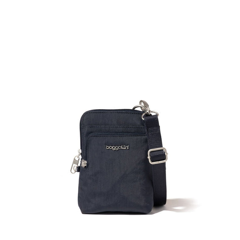 Baggallini Cross-Body Bag French Navy Baggallini Securtex Anti-Theft Activity Crossbody Bag