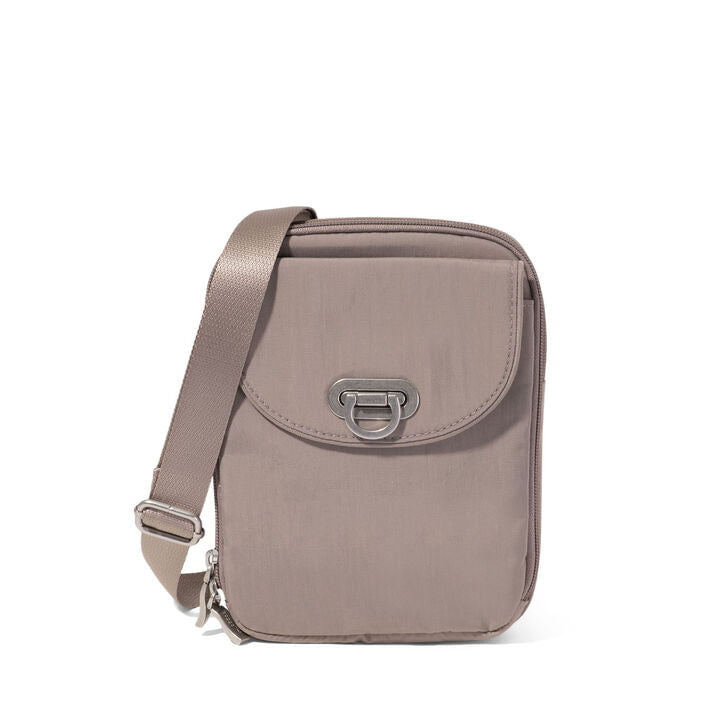 Baggallini Cross-Body Bag Moonrock Baggallini Coastal Flip Lock Venture Crossbody