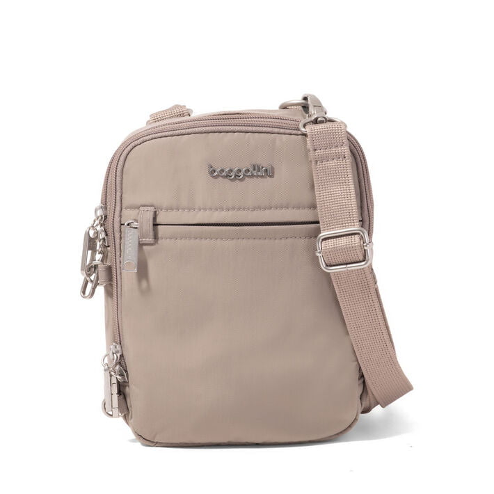 Baggallini Cross-Body Bag Moonrock Baggallini Securtex Anti-Theft Mini Everything Crossbody Bag