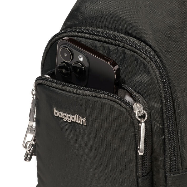 Baggallini Sling Bag Baggallini Securtex Anti-Theft Daytripper Sling