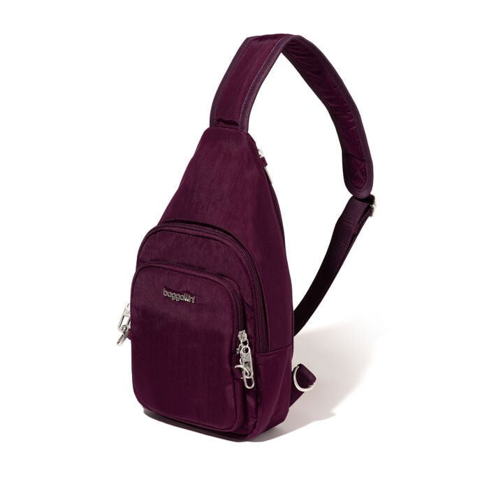 Baggallini Sling Bag Baggallini Securtex Anti-Theft Daytripper Sling