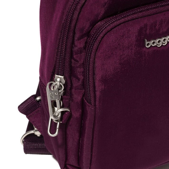 Baggallini Sling Bag Baggallini Securtex Anti-Theft Daytripper Sling