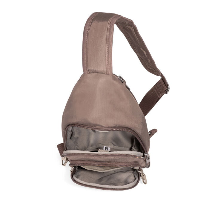 Baggallini Sling Bag Baggallini Securtex Anti-Theft Daytripper Sling