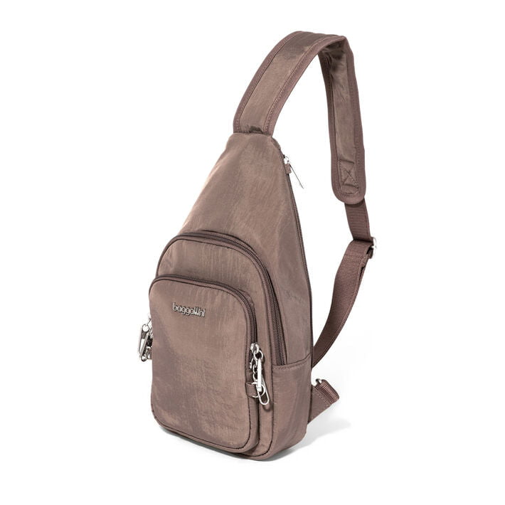 Baggallini Sling Bag Baggallini Securtex Anti-Theft Daytripper Sling